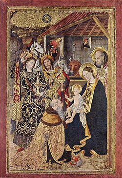 Retablo del condestable Don Pedro de Portugal por Jaime Huguet.