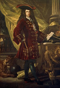 El Archiduque Carlos hacia 1707