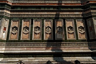 Relieves del campanile de Santa Maria del Fiore