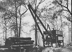 Maquinaria forestal tipo McGiffert en Texas