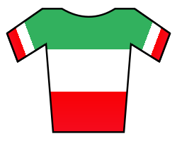 Maillot de Campeón del Campeonato de Italia de Ciclismo en Ruta