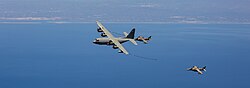 Reabastecimiento en vuelo cerca de Morón