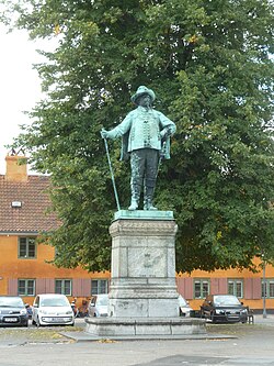 Estatua de Christian IV en Nyboder