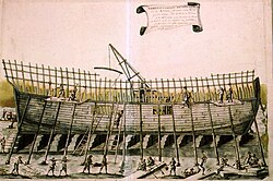 Construcción de una fragata