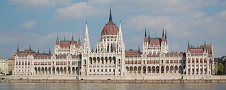 Parlamento de Hungría de la Budapest.