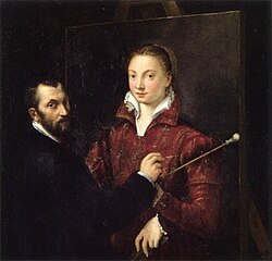 Autorretrato con Bernardino Campi