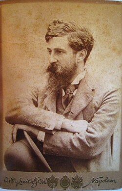 Rusiñol fotografiado por Napoleón