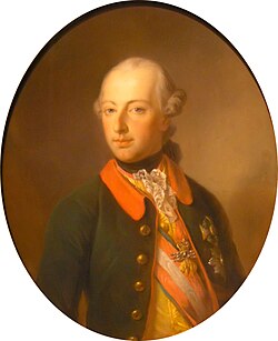 Grabado histórico de José II