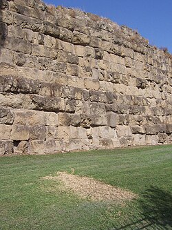 Restos de la muralla serviana