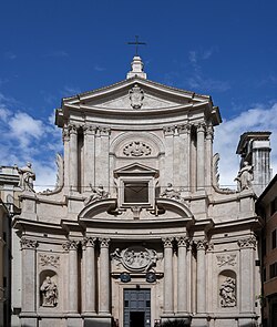 Iglesia de San Marcello al Corso ubicada en la Via del Corso.