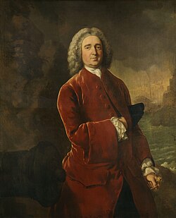 Representación de Edward Vernon en la iconografía naval británica.