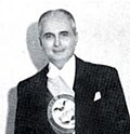 Retrato fotográfico de uno de los candidatos presidenciales de 1946