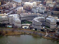 Fotografía del Complejo Watergate en Washington D. C.