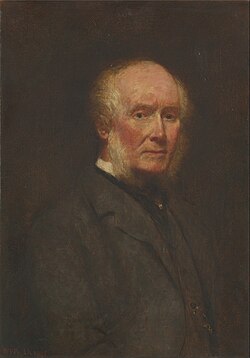 Autorretrato de William Powell Frith a los 83 años