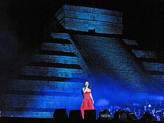 Sarah Brightman en Chichén Itzá