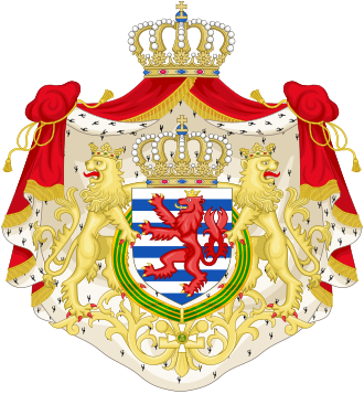 Escudo de armas del Gran Ducado de Luxemburgo