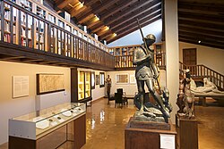 Interior del Estudio-biblioteca de Frederic Marès