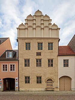 Fachada de la casa de Felipe Melanchthon