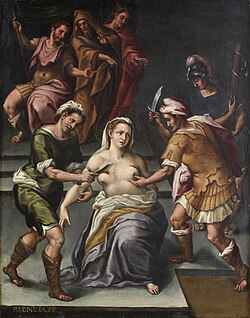Martirio de santa Águeda, óleo sobre tabla, Bilbao, Museo de Bellas Artes