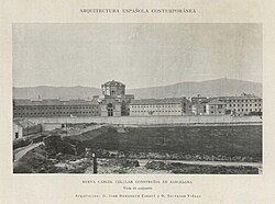 El edificio de la prisión en 1904