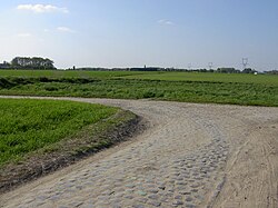 Sector de adoquines en Mons-en-Pévèle