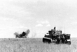 Tiger I alemán en la Batalla de Kursk