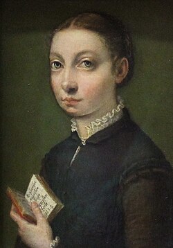 Autorretrato de Sofonisba Anguissola