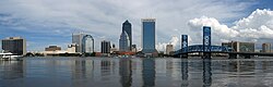 Vista panorámica del centro de Jacksonville