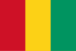 Bandera nacional de la República de Guinea