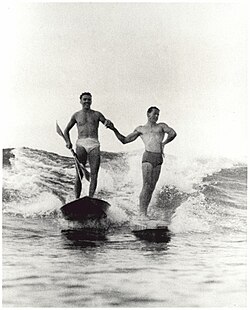 Surf sincronizado en tablas de madera