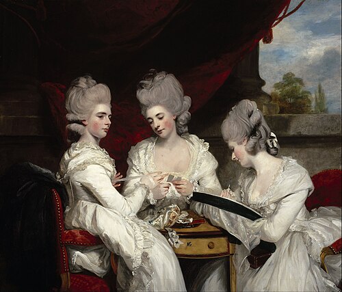 Las hermanas Waldegrave por Joshua Reynolds