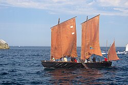 Reconstrucción de un coracle tradicional
