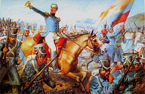 Córdova en la batalla de Ayacucho