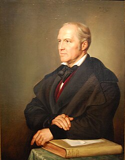 Retrato de Carl Gustav Carus en 1844