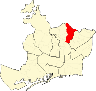 Representación gráfica del Barrio de Horta