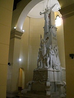 Monumento a la Federación en el Panteón Nacional de Venezuela.