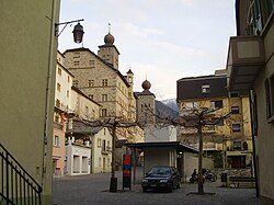 Paisaje urbano histórico de Brig-Glis