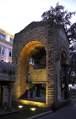 La denominada Tumba de Antenor en Padua