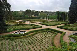 Jardines barrocos de la Quinta del Duque del Arco