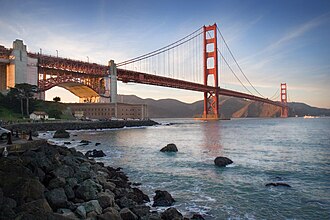 Puente colgante Golden Gate.