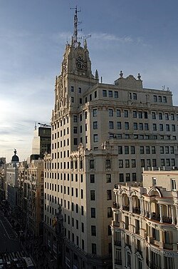 Sede de la empresa Telefónica en Madrid
