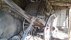Carro antiguo en Pepino, Toledo.
