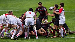 Partido del Top 14 entre Toulouse y Biarritz