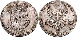 Tálero eritreo utilizado entre 1890 y 1936