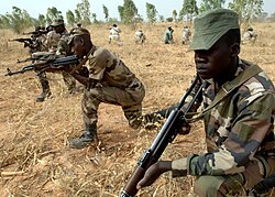 Militares en Níger