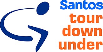Ciclistas compitiendo en el Tour Down Under 2024
