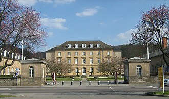 Edificio institucional de la Universidad de Luxemburgo