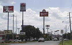 Locales de comida rápida en Estados Unidos