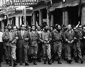 Marcha en La Habana, Cuba, en 1959