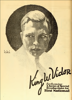 Retrato publicado en 1919 en Film Daily